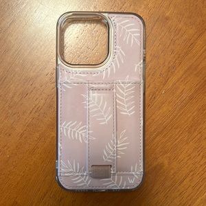Walli case for iPhone 13 Pro, Tropical Palms
